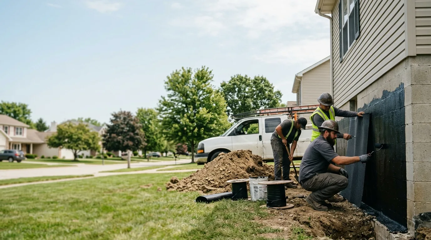 Basement Waterproofing in Jacksonville, IL near me